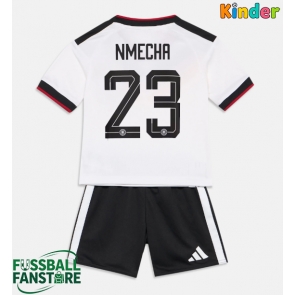 Deutschland Felix Nmecha #23 Replik Heimtrikot Kinder WM 2026 Kurzarm (+ Kurze Hosen)